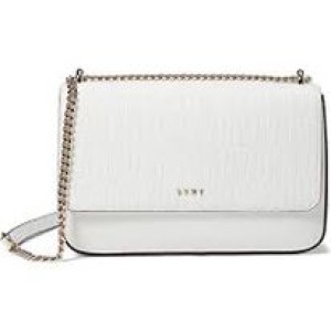 DKNY WHITE CROSSBODY BAG.