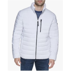 Calvin Klein Lightweight Puffer Water-Resistant Down Men’s Jacket White Color For Men