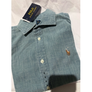 Polo Ralph Shirt For Men Blue Deniem