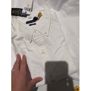 Polo Ralph Slim Fit White Shirt XL